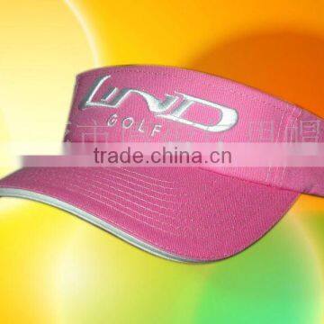 Wholesale cotton twill golf visor hat