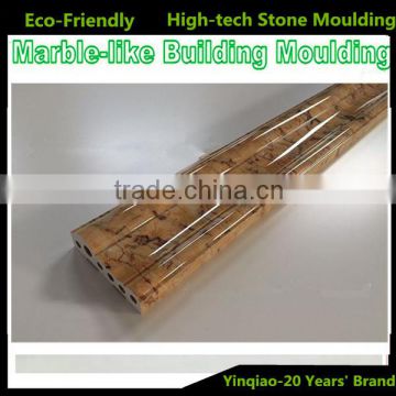 Quality Stone Powder And Resin Composite Marble Moulding Skirting Board