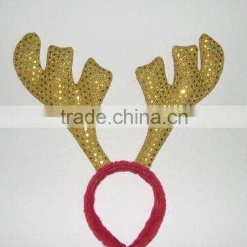 Party Sequins Reindeer Antler Christmas Headbands christmas decoration