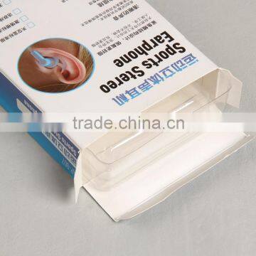 Custom Transpanrent PVC and Papecarde Box for Sports Stereo Earphone photo-4