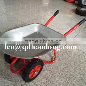 metal tray Children wheel barrow