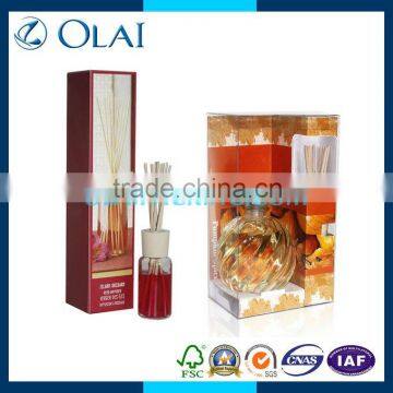 Display folding Cosmetic plastic boxes for perfume