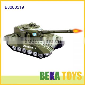 Funny Gift for Boys 2014 Electric Moving Toy Army Tank Military Mini Tank Toy