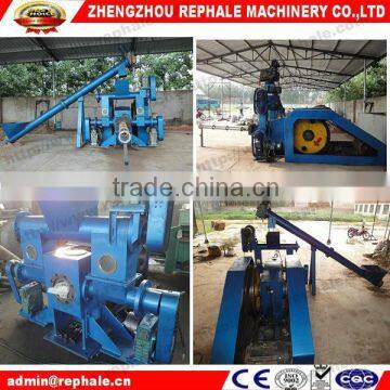 Mechanical briquetting machine with automatic conveyor on sale