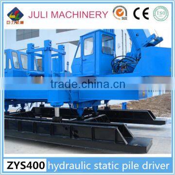 Best sell ZYS400B-B hydraulic pressure static pile driver with high quality in South-east Asia countries