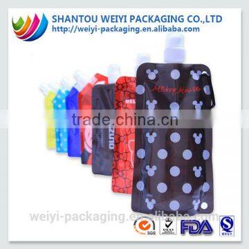Made by China Supplier!Laminated Plastic Liquid Stand up Pouch With Spout for Snack Food photo-3