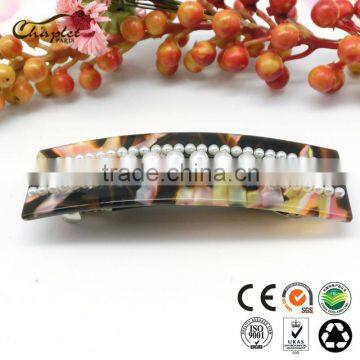 Fashion Hair Barrette With Pearl
