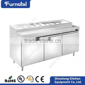 Hot Sale Supermarket Equipment R134A Sandwich Salad Refrigerator