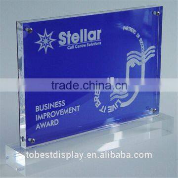 2016 Hot sale acrylic signage, signage plaques, plexiglass signage