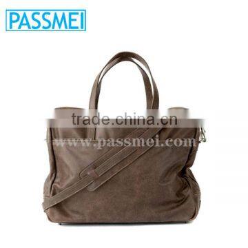 New 100% Leather Weekender Travel Men Bag With Generous Packing Space photo-4