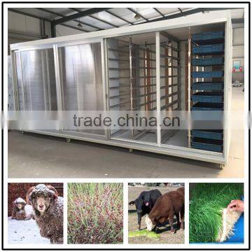 Hydroponics Animal Fodder Machine Wheat/barley/maize/alfalf