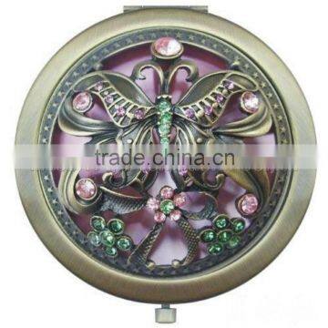 die casting 3D old color make up cosmetic mirror