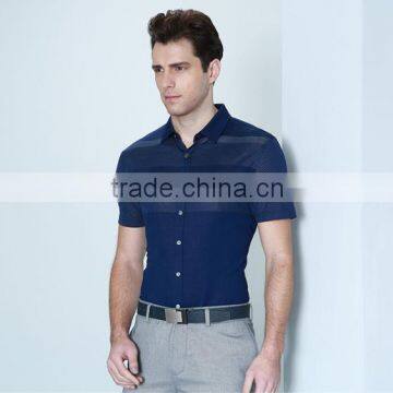 Men's bussiness short sleeve cotton shirt