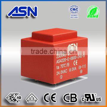 EI42 encapsulated power transformer according to CE, ROHS VDE, UL,CUL