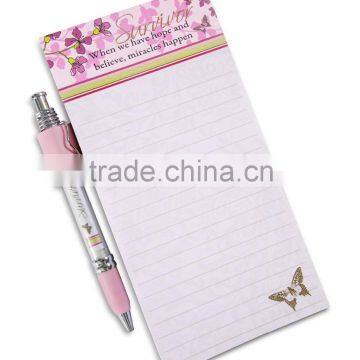 Wholesale magnetic notepad/ refrigerator magnet with notepad /magnet notepad