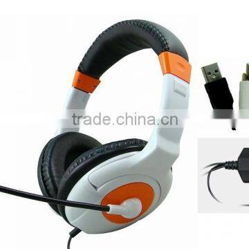 stereo amplifed game headphone for Xbox one/PS3/PS4/xbox360/Wii/PC/Mac