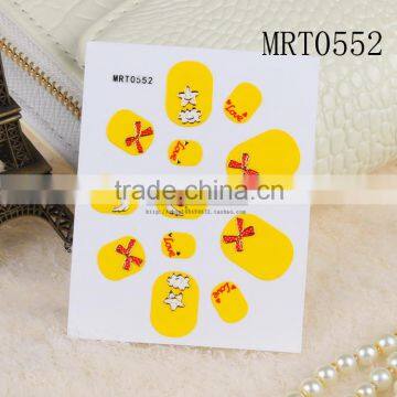 beauty sticker nail art sticker 3d for kids