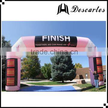 Made In China air event square arch, inflatable finish line arch gate for sale