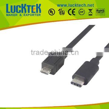 USB3.1 Type C to Micro USB Male Cable,1.8meter, New!