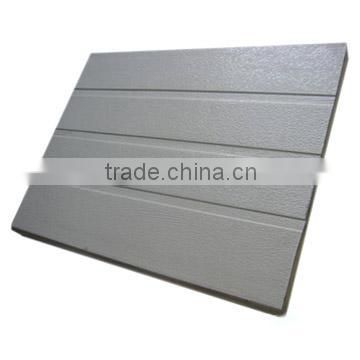 Horizontal Ribbed/Strip Garage Door Panel --- Heat Insulation & Sectional