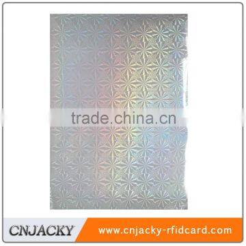 hologram overlay for PVC card hologram laminating film for plastic card