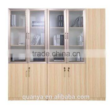 wooden panel design high capacity four door office filing cabinets