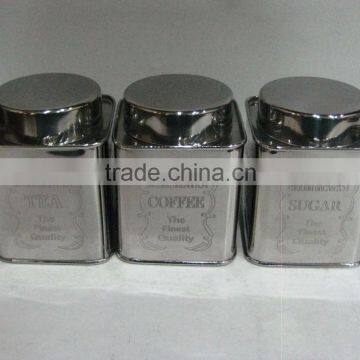 Stainless Steel Canister Square