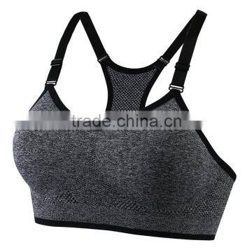 Women Seamless Racerback Sports Bra Yoga Fitness Padded Stretch Workout Top Tank