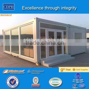 China alibaba 20ft can be connected prefabricated solar prefab house