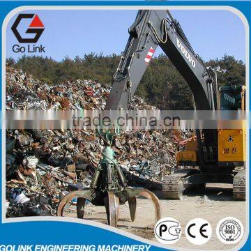 Excavator Hydraulic Orange Peel Grab Steel Scrap Grab for Handling Scrap Metal, Waste Lump and Lump Products