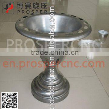 metal lamp reflector and lanterns spinning, CNC metal spinning for lighting industry