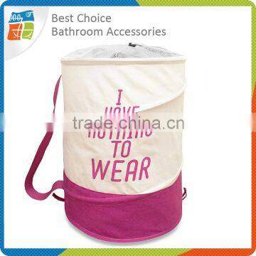 High Quality Folding Fabric Laundry Basket