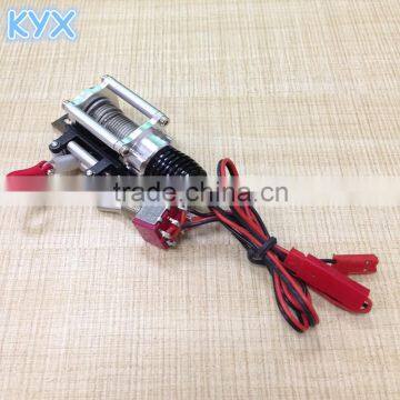 Billet Machined Power Winch for rc Car Scale 1/10 Silver photo-4