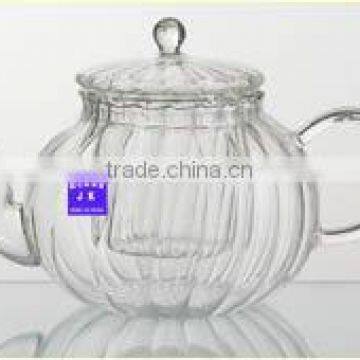 delicate glass double-layer teapot
