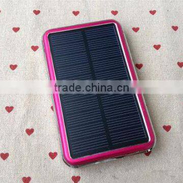 Shenzhen factory New solar model with best quality 12000mAh solar power bank