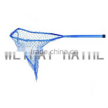 RUSTIC ALUMINUM LANDING DIP FISHING NET NAUTICAL