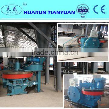 QTY180-8 fly ash lime sand brick moulding machine (tianyuan brand)