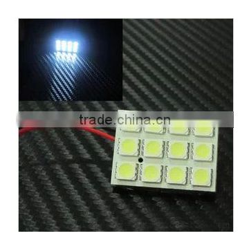 China led manufacturer Automobile car 12smd led 5050 led panel light