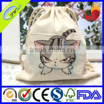 Cotton Fabric Drawstring Bag For Promotion Iin China