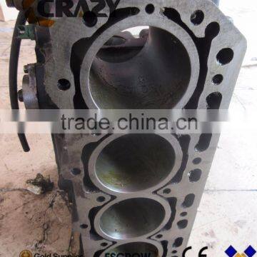 Diesel engine 4TNE84 cylinder block ,excavator spare parts,4TNE84 engine parts