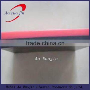 smooth surface shock resistance PE plastic sheet