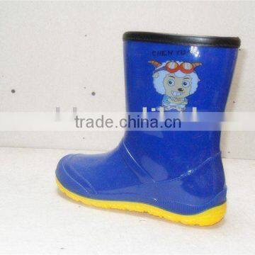 Children Red rain boots Cute jelly rain boots