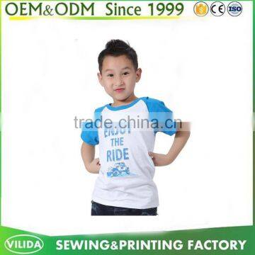 Oem Yellow Kid's Tee Shirt With Custom Design Embroidery Screen Printing Factory Price photo-4