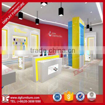 Customized fashion decoration cell phone store design