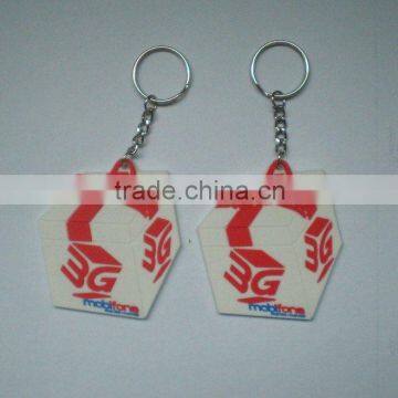 PVC keychain