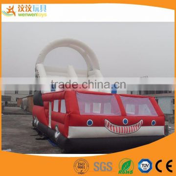 Soft jumping outdoor playground commercial inflatable slides