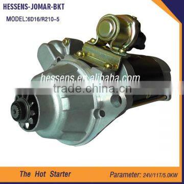 Christmas best selling tractor starter motor 6D16/R210-5