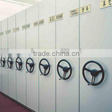 Manual steel movable file cabinets