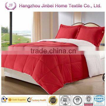 Microfiber Comforter Set/Sherpa Comforter Set/Lamb Comforter Set/Fleece Comforter Set photo-3