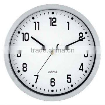 12inch Brushed Aluminum Wall Clock